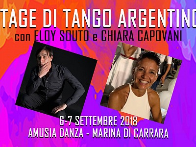 6-7 Settembre: Stage con Eloy Souto e Chiara Capovani