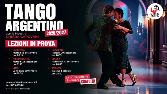Corsi di Tango Argentino a Massa, Carrara, La Spezia e Versilia